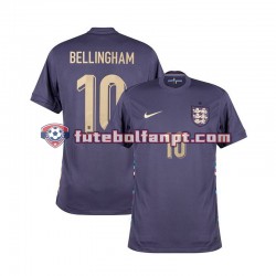 Camisola Alternativo Seleção Inglesa Jude Bellingham 10 Euro 2024 Manga Curta ,Homem