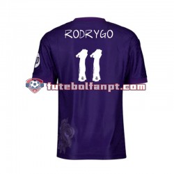 Camisola Alternativa (3ª) Real Madrid Roxo RODRYGO 11 Y-3 Época 2023/2024 Manga Curta ,Homem