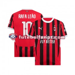 Camisola Principal AC Milan UCL Font RAFA LEAO 10 Época 2024/2025 Manga Curta ,Homem