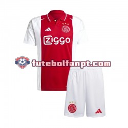 Camisola Principal AFC Ajax Época 2024/2025 Manga Curta ,Criança