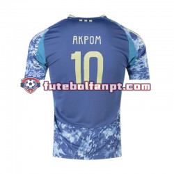 Camisola Alternativo AFC Ajax Chuba Akpom 10 Época 2024/2025 Manga Curta ,Homem