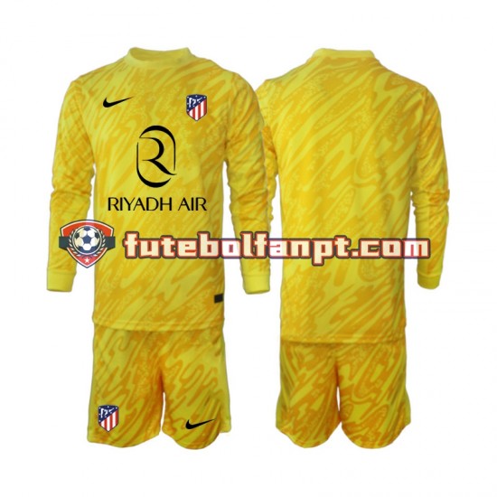 Camisola Alternativa (2ª) Guarda-redes Atlético Madrid Época 2024/2025 Manga Comprida ,Criança