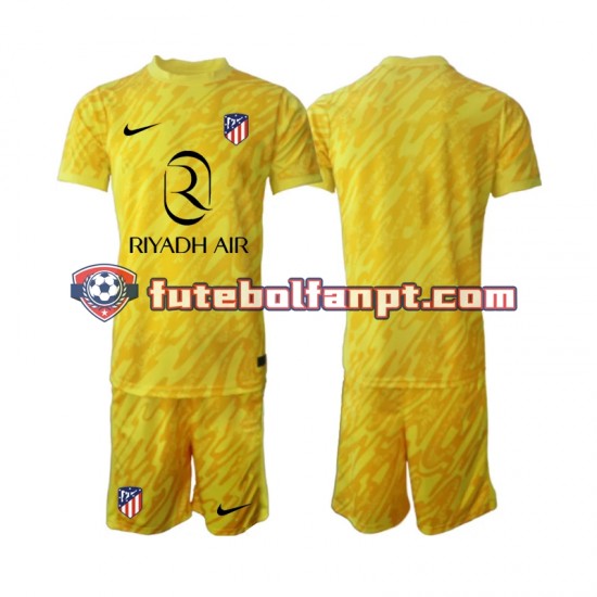 Camisola Alternativa (2ª) Guarda-redes Atlético Madrid Época 2024/2025 Manga Curta ,Criança