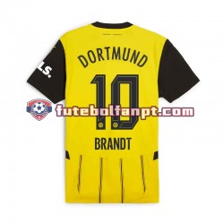 Camisola Principal Borussia Dortmund Julian Brandt 10 Época 2024/2025 Manga Curta ,Homem