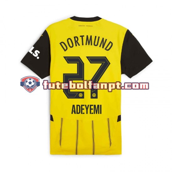 Camisola Principal Borussia Dortmund Karim Adeyemi 27 Época 2024/2025 Manga Curta ,Homem