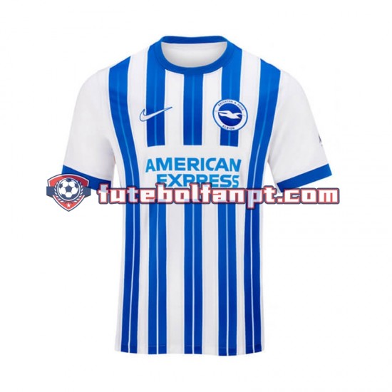 Camisola Principal Brighton Hove Albion Época 2024/2025 Manga Curta ,Homem