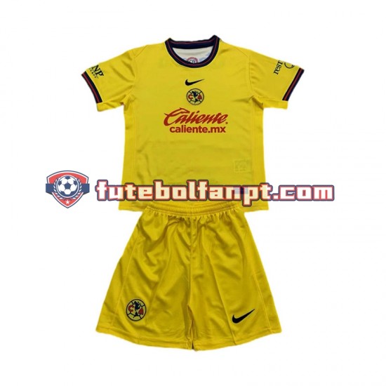 Camisola Principal Club América Época 2024/2025 Manga Curta ,Criança