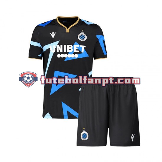 Camisola Alternativa (3ª) Club Brugge Época 2023/2024 Manga Curta ,Criança