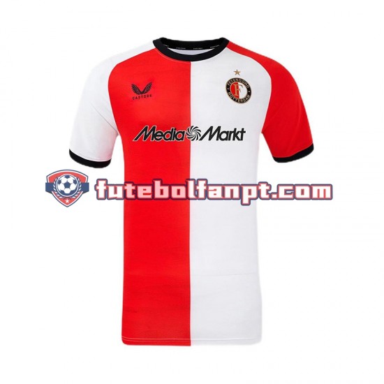 Camisola Principal Feyenoord Rotterdam Época 2024/2025 Manga Curta ,Homem