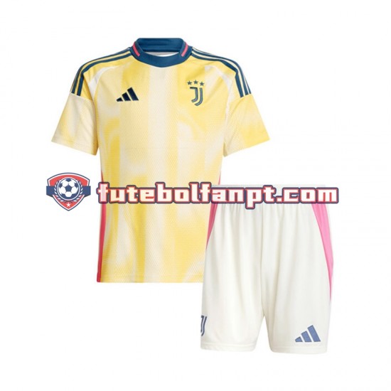 Camisola Alternativo Juventus Época 2024/2025 Manga Curta ,Criança