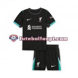 Camisola Alternativo Liverpool Época 2024/2025 Manga Curta ,Criança