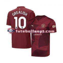 Camisola Alternativa (2ª) Manchester City Jack Grealish 10 Época 2024/2025 Manga Curta ,Homem