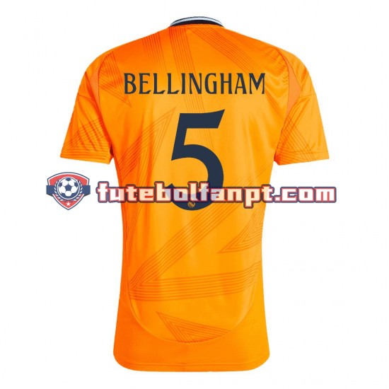 Camisola Alternativo Real Madrid BELLINGHAM 5 Época 2024/2025 Manga Curta ,Homem