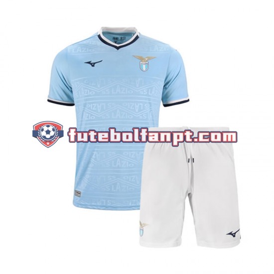 Camisola Principal SS Lazio Época 2024/2025 Manga Curta ,Criança