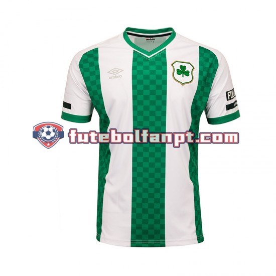 Camisola Principal Shamrock Rovers 2023 Centenary Manga Curta ,Homem