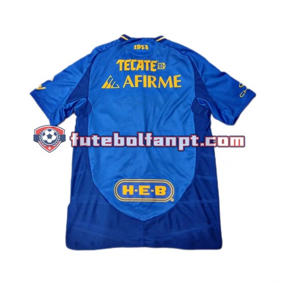 Camisola Alternativo Tigres UANL Época 2024/2025 Manga Curta ,Homem