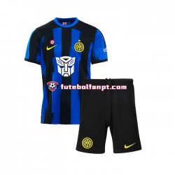 Camisola Principal AC Milan Transformers Época 2023/2024 Manga Curta ,Criança