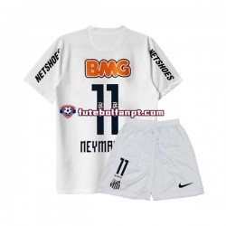 Camisola Principal Santos FC Neymar JR 11 Retro 2012 Manga Curta ,Criança