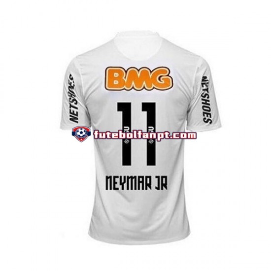 Camisola Principal Santos FC Neymar JR 11 Retro 2012 Manga Curta ,Homem