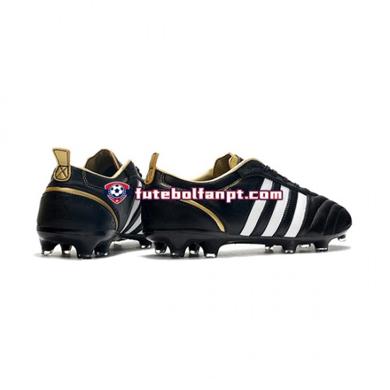 Branco Preto Adidas ADIPURE FG Chuteiras de futebol