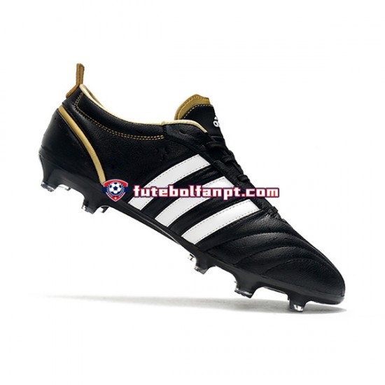 Branco Preto Adidas ADIPURE FG Chuteiras de futebol