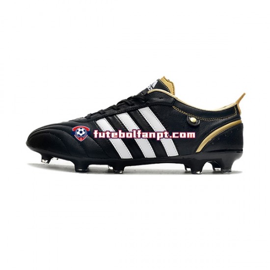 Branco Preto Adidas ADIPURE FG Chuteiras de futebol