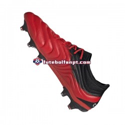 Vermelho Preto Adidas COPA Mutator 20.1 FG Chuteiras de futebol