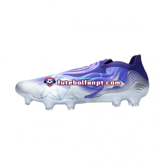 Roxo Branco Adidas COPA SENSE FG Champions Code Chuteiras de futebol