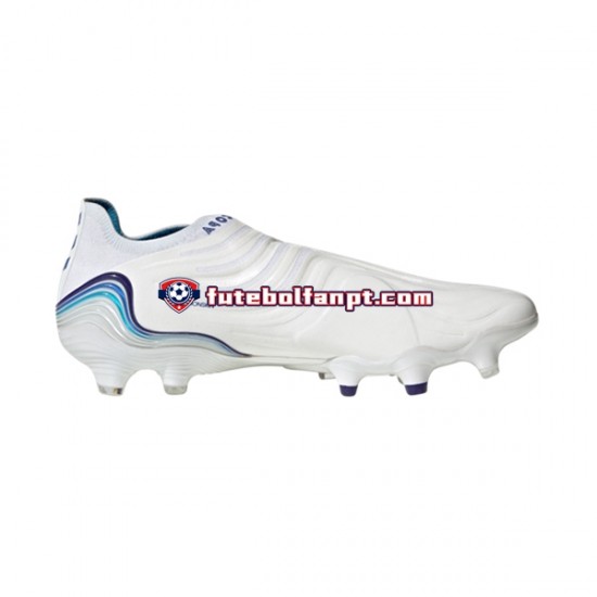 Azul Branco Adidas COPA SENSE FG Diamond Edge Chuteiras de futebol