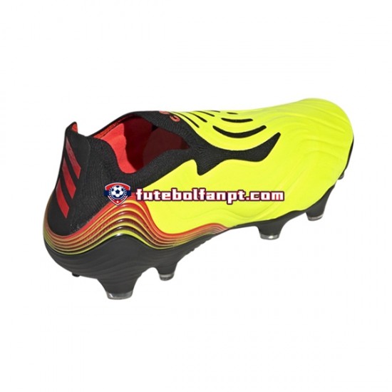 Amarelo Adidas COPA SENSE FG Game Data Chuteiras de futebol