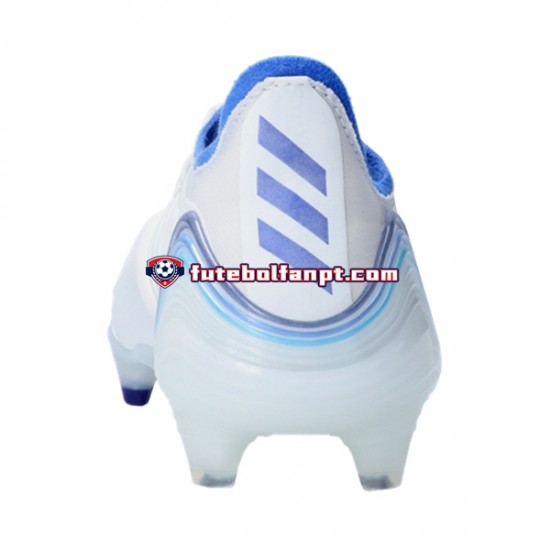 Azul Branco Adidas COPA SENSE.1 FG Diamond Edge Chuteiras de futebol