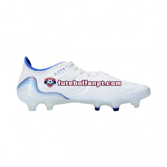 Azul Branco Adidas COPA SENSE.1 FG Diamond Edge Chuteiras de futebol