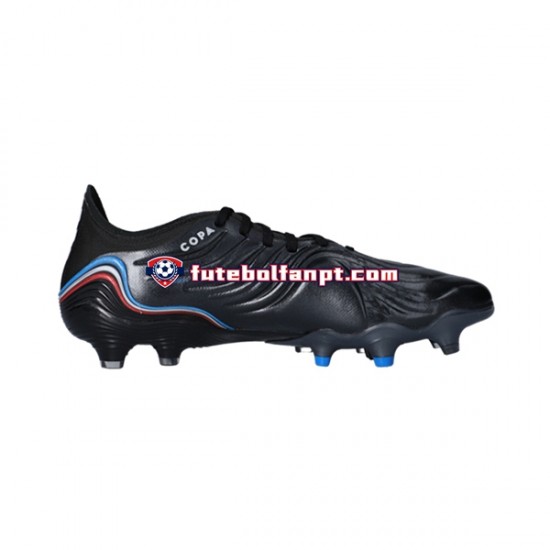 Preto Adidas COPA SENSE.1 FG Edge of Darkness Chuteiras de futebol