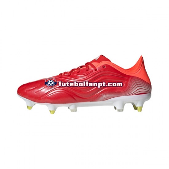 Vermelho Branco Adidas COPA SENSE.1 SG Meteorite Chuteiras de futebol