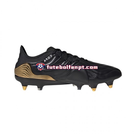 Amarelo Preto Adidas COPA SENSE.1 SG Superlative Chuteiras de futebol