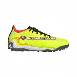 Amarelo Adidas COPA SENSE.1 TF Game Data Chuteiras de futebol