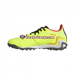 Amarelo Adidas COPA SENSE.1 TF Game Data Chuteiras de futebol