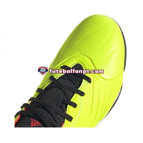 Amarelo Adidas COPA SENSE.1 TF Game Data Chuteiras de futebol