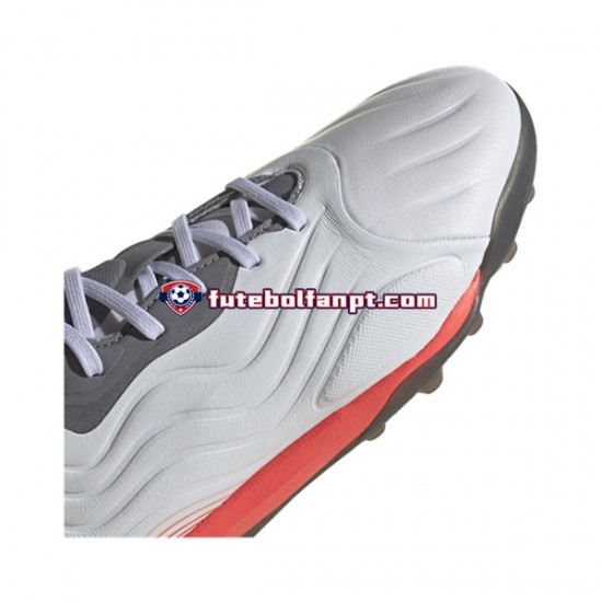 Vermelho Cinza Branco Adidas COPA SENSE.1 TF White Gnist Chuteiras de futebol