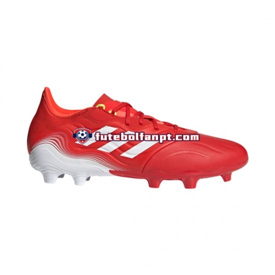 Vermelho Branco Adidas COPA SENSE.2 FG Meteorite Chuteiras de futebol