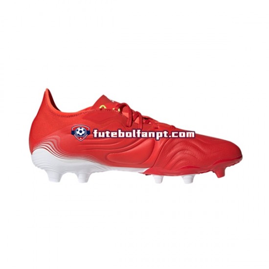 Vermelho Branco Adidas COPA SENSE.2 FG Meteorite Chuteiras de futebol