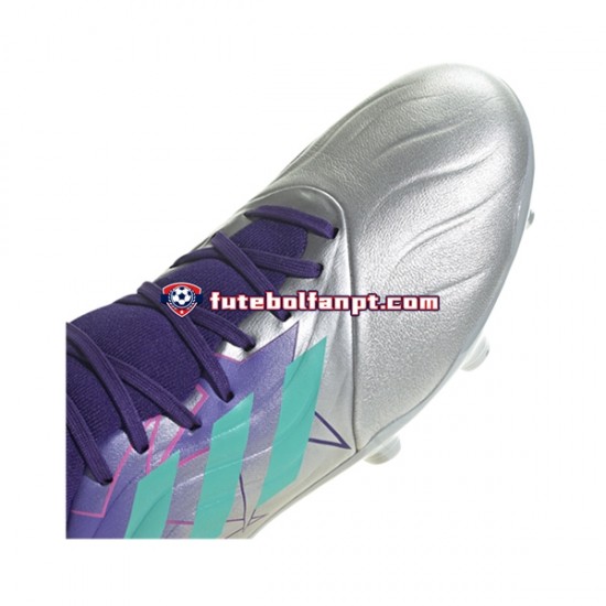 Roxo Branco Adidas COPA SENSE.3 FG Champions Code Chuteiras de futebol