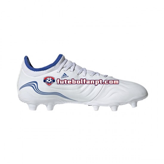 Azul Branco Adidas COPA SENSE.3 FG Diamond Edge Chuteiras de futebol