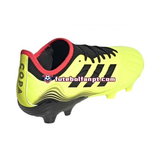 Amarelo Adidas COPA SENSE.3 FG Game Data Chuteiras de futebol