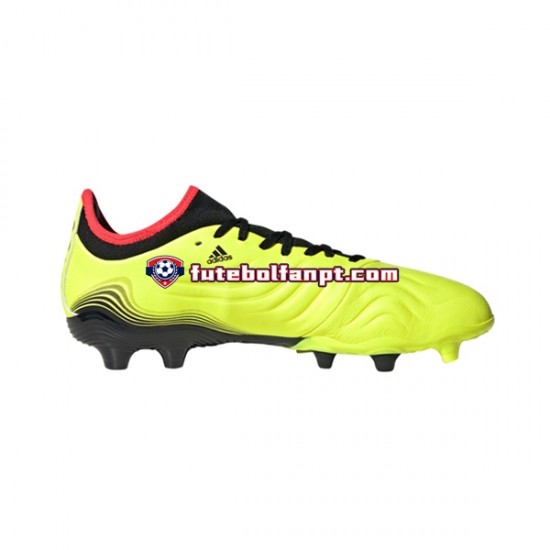 Amarelo Adidas COPA SENSE.3 FG Game Data Chuteiras de futebol