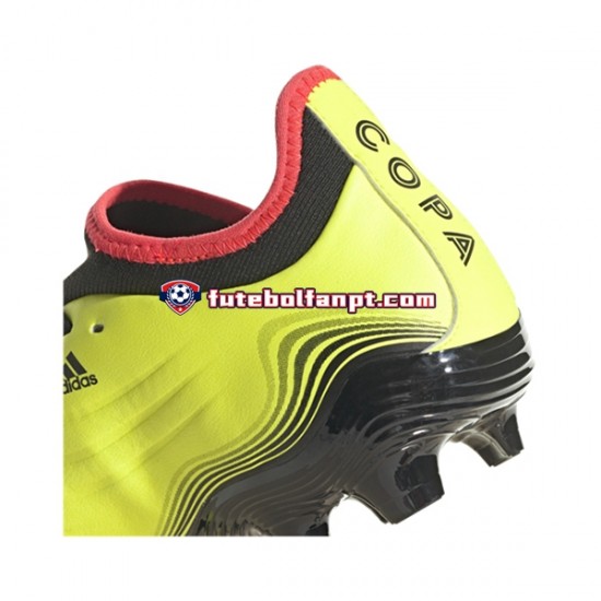 Amarelo Adidas COPA SENSE.3 FG Game Data Chuteiras de futebol