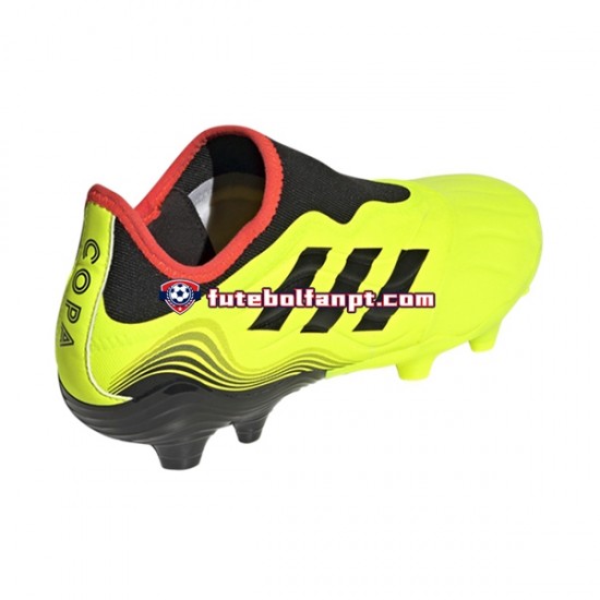 Amarelo Adidas COPA SENSE.3 LL FG Game Data Chuteiras de futebol