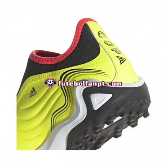 Amarelo Adidas COPA SENSE.3 LL TF Game Data Chuteiras de futebol