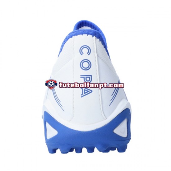 Azul Branco Adidas COPA SENSE.3 TF Diamond Edge Chuteiras de futebol