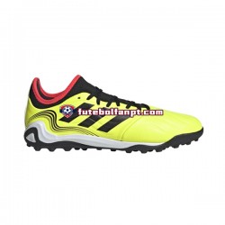 Amarelo Adidas COPA SENSE.3 TF Game Data Chuteiras de futebol